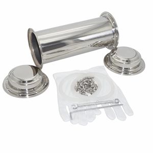 Tahan Air Baja Tahan Karat 304 Masa Depan Arti Khusus Waktu Hadiah Kapsul Kunci Penyimpanan Kontainer Menyimpan Memori Celengan - Product Image 6