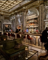 Conception d'intérieur pour restaurant et bar, service de conception d'intérieur, rendu 3D, solution tout-en-un, service de conception graphique 3D luxueux