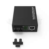 Fiber optik ekipman MM çift Fiber 10/100M medya dönüştürücü 2KM SC FC ST Fiber optik Ethernet medya dönüştürücüler