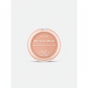 Warm Coral Collection Big Lip Perfume Powder Blusher Palette 5g Net WT Características Pigmentos químicos - Product Image 2