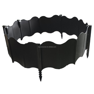Bordure décorative pour pelouse extérieure <span class=keywords><strong>en</strong></span> plastique moulé par injection, séparateur de jardins, ornement paysager - Product Image 4