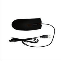 Souris filaire Surface givrée optique USB Accessoires informatiques pour ordinateur de bureau portable