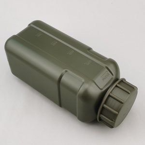 ขวดน้ำยุทธวิธีกลางแจ้งโรงอาหารคลาสสิกในตำนานความจุขนาดใหญ่พลาสติก PE ลายพรางการฝึกอบรมเข็มขัดกาต้มน้ำ - Product Image 2