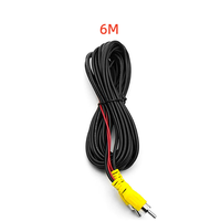 Câble AV RCA 6M 10M 15M 20M pour caméra de recul avec fil de déclenchement vidéo pour moniteur de stationnement de voiture