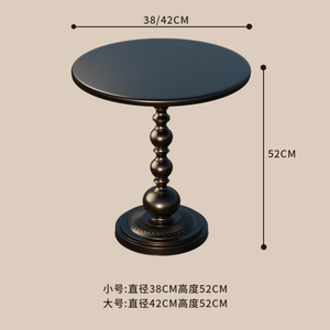 Tavolino Laterale in Stile Francese: Tavolino da Caffè Vintage in Ferro Battuto Nero per il Soggiorno di una Villa Familiare - Product Image 4
