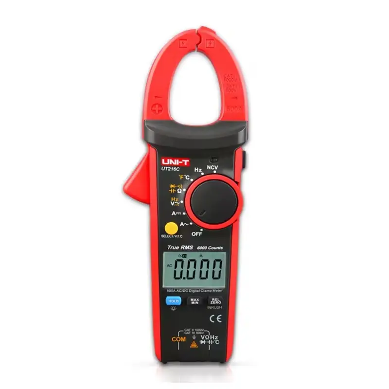 Meteran jepit digital seri UT216 /UT216C, multimeter pengukur klem digital true RMS