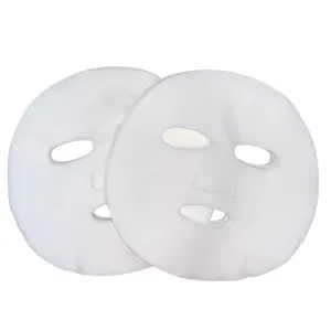 La migliore vendita di materie prime Snow-cell Dry Facial Mask Sheet spunlace tessuto non tessuto Natural Lyocell Face Sheet Mask