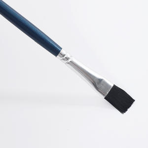 Juego de 5 pinceles de fábrica directa para acrílico/acuarela/óleo, con virola duradera, mango de madera de material ecológico y trazo suave. - Product Image 5