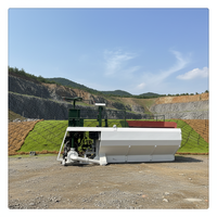 Hydroseeder à grand volume de réservoir 8000L avec pompe mélangeuse hydraulique et moteur diesel pour le végétalisation des pentes et la pulvérisation de fibres
