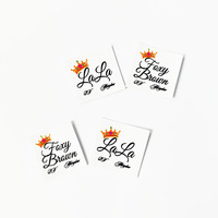 Autocollant de transfert UV personnalisé avec logo personnalisé Autocollants de transfert UV 3D personnalisés