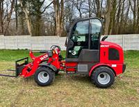 Chargeuse frontale compacte Mini780T Wolf, mini-chargeuse sur pneus avec godet