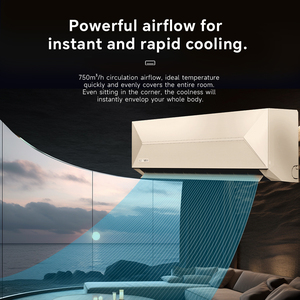 Настенный инверторный сплит-кондиционер LEJN12000 BTU с хладагентом R32, класс энергоэффективности, функции осушения и очистки воздуха для дома и отелей - Product Image 5