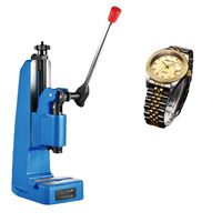 Presse à main manuelle de bureau compacte pour le perçage du cuir et la pose de points de couture - Machine à percer