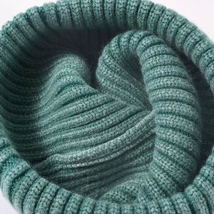 Nouveau bonnet tricoté épais et chaud pour femme, style délavé, idéal pour l'extérieur, bonnet d'hiver tendance pour homme - Product Image 4