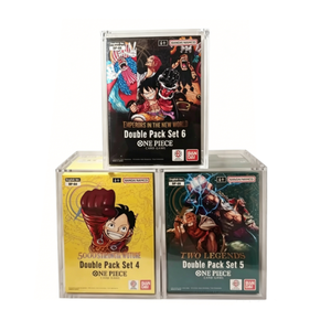 Boîte de Présentation Acrylique Personnalisée avec Couvercles Magnétiques pour Coffret Booster Double Pack One Piece DP02 DP04 TCG - Product Image 2
