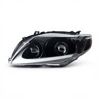 Paire de phares LED pour modèles 2008-2010, feux avant améliorés avec feux de jour 6000K 12V Plug & Play