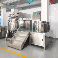 Cuve de mélange en acier inoxydable CE, homogénéisateur à cisaillement élevé, machine de fabrication de détergents, usine de mélange de dentifrice, ligne de production de liquides