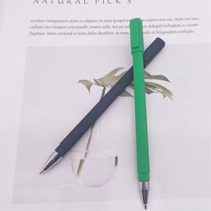 <b>Cheap</b> Price Plastic Soft Rubber Promotional Personalized Custom Logo Square Shape <b>Pen</b> - Product Image 4