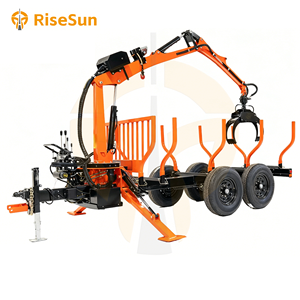 รถ<span class=keywords><strong>เครน</strong></span>ไฮดรอลิกสำหรับจับไม้  แบบ <span class=keywords><strong>3</strong></span> จุดยึด  พร้อมอุปกรณ์จับท่อนซุง  รับน้ำหนัก 8 <span class=keywords><strong>ตัน</strong></span> - Product Image 2