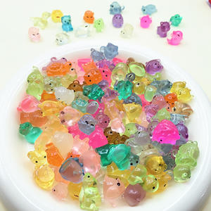 Accessoires en résine lumineux 3D pour animaux, vente chaude transfrontalière, modèle d'animal mignon pour <span class=keywords><strong>maison</strong></span> <span class=keywords><strong>de</strong></span> poupée, décoration tendance, à faire soi-même - Product Image 2