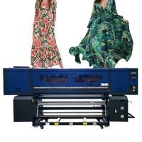 Impresora de Etiquetas de Transferencia Térmica por Sublimación Automática de 4 Cabezales XBH para I3200, Tinta Eco-Solvente, Ancho de Impresión de 1.8 m, 3200 dpi