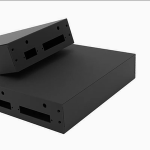 Servicio de Fabricación de Cajas Metálicas Personalizadas, Carcasa de Metal Negro, Doblado, Soldadura, Soporte de Montaje para Equipos - Product Image 4