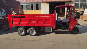 Motocicleta <span class=keywords><strong>Triciclo</strong></span> de Carga China de 350cc, 9 Ruedas, Doble Puente, Doble Tracción, Motorizada a Gasolina <span class=keywords><strong>con</strong></span> <span class=keywords><strong>Techo</strong></span> - Product Image 5