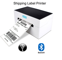 Imprimante d'étiquettes d'expédition thermique HONGWEN 4x6 sans fil, sans encre, 203 DPI, garantie 1 an pour DHL/UPS/FedEx/FBA