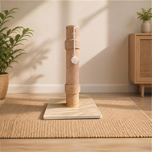 FEDERAL Space Saving Indoor <b>Cat</b> Tree Natural Sisal <b>Scratching</b> <b>Post</b> Wooden Base Multi Level Pet Furniture OEM ODM Custom Bulk - Product Image 4