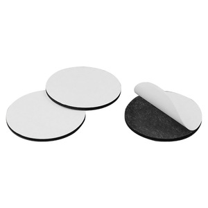 Eva Foam Double Sided Tape Round Strong Adhesive <b>Black</b> White For <b>Photo</b> <b>Frame</b> Mounting Custom Size - Product Image 1