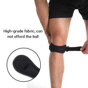Fascia di <span class=keywords><strong>alta</strong></span> qualità sportiva Patella tutore regolabile EVA ginocchiere supporto per le ginocchia imbottitura protezione basket pallavolo protettore - Product Image 4