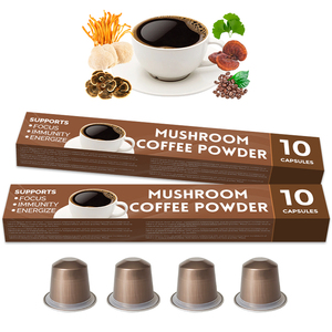Tasses à café aux champignons de marque privée <span class=keywords><strong>Capsules</strong></span> en aluminium pour café aux champignons - Product Image 1