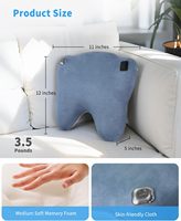 Masseur dorsal chauffant, coussin de massage Shiatsu sans fil avec mouvement de roulement vertical, soulagement des tissus profonds pour la maison et le bureau