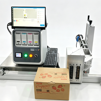 Imprimante jet d'encre couleur haute résolution VZJET Kevan108, codeur numérique pour boîtes en carton ondulé