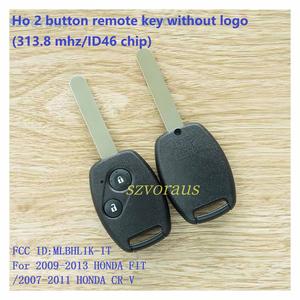Корпус для смарт-ключа с 2 кнопками, чехол для ключа-пульта, 2003-2008, 2009 для автомобилей Cr-V, Civic, Insight, Ridgeline - Product Image 2