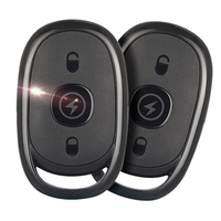 Télécommande universelle sans fil RF à clonage, code d'apprentissage 433,92 MHz, LED rechargeable, ABS, pour porte de garage et domotique, portée 100 m
