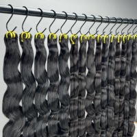 Lot de Cheveux Vierge 100% Naturels à Cuticules Intactes, Ondulés, Non Traités, Cheveux Indiens Vierge, Vente en Gros pour Fournisseurs de Cheveux Vierge
