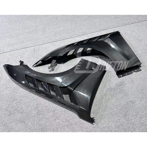 Aile avant en fibre de carbone sèche style Drifton S650 GTD, tissage 3K/6K/12K, finition brillante/mate pour Ford Mustang Gen7 S650 - Product Image 5