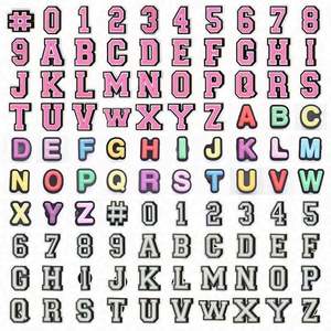 الجملة سحر الأحذية الحروف الأبجدية سحر الأحذية البلاستيكية الناعمة سحر تسد الأحذية - Product Image 1