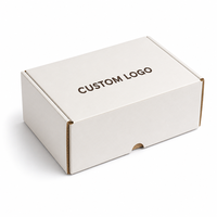Boîte d'expédition en carton ondulé avec logo personnalisé pour les produits de soin de la peau, les cosmétiques, les abonnements de produits de beauté et l'emballage e-commerce