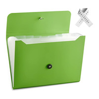Carpeta multicapa, carpeta de colores, carpeta tipo acordeón de 13 capas, bolsas impermeables para documentos, carpeta de organización de documentos, 13 bolsillos