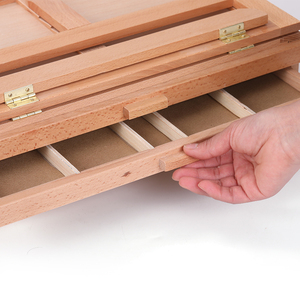 Chevalet <span class=keywords><strong>d</strong></span>'artiste portable Huixishi en bois de hêtre à 3 tiroirs réglables pour <span class=keywords><strong>artistes</strong></span> - Product Image 6