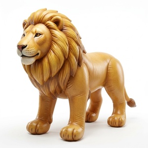 Modèle de lion gonflable géant en tissu Oxford durable pour exposition en plein air, publicité, événement, mascotte animale gonflable personnalisée - Product Image 2