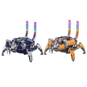 ของตกแต่งโต๊ะทำงานรูปปูกลไกพร้อมลำโพงเสียงคุณภาพสูง - Product Image 1