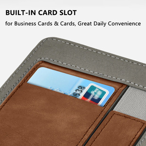Étui en cuir PU pour liseuse électronique Kobo Clara Color 2E BW 6 pouces, avec fonction veille/réveil automatique magnétique, dragonne et support, fente pour cartes - Product Image 3