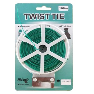 Alambre de atar DZT Dongzhe de 50 m con revestimiento plástico para jardinería y horticultura - Product Image 2
