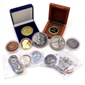 Usine de haute qualité personnalisé 3D placage métal émail pièces Double face commémorative Souvenir défi pièce - Product Image 2