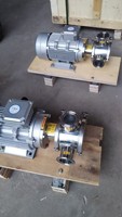 Pompe à turbine en caoutchouc flexible de 1.5 pouces pour l'industrie alimentaire et des boissons produisant du lait de soja