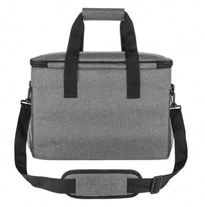 BSCI factory Medium Size Insulated Thermal Cooler <b>Lunch</b> <b>box</b> bag <b>work</b> Picnic bag - Product Image 4