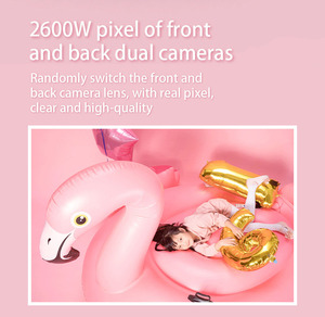 Kids Fun Video Toy 2.0 Inch HD Screen <strong>Pink</strong> Mini <strong>Digital</strong> <strong>Camera</strong> for Children Xmas Gifts - Product Image 6